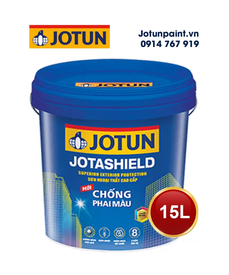sơn ngoại thất Jotashield chống phai màu