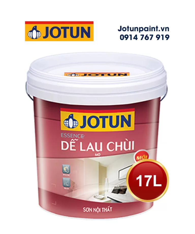 Sơn Jotun Essence dễ lau chùi