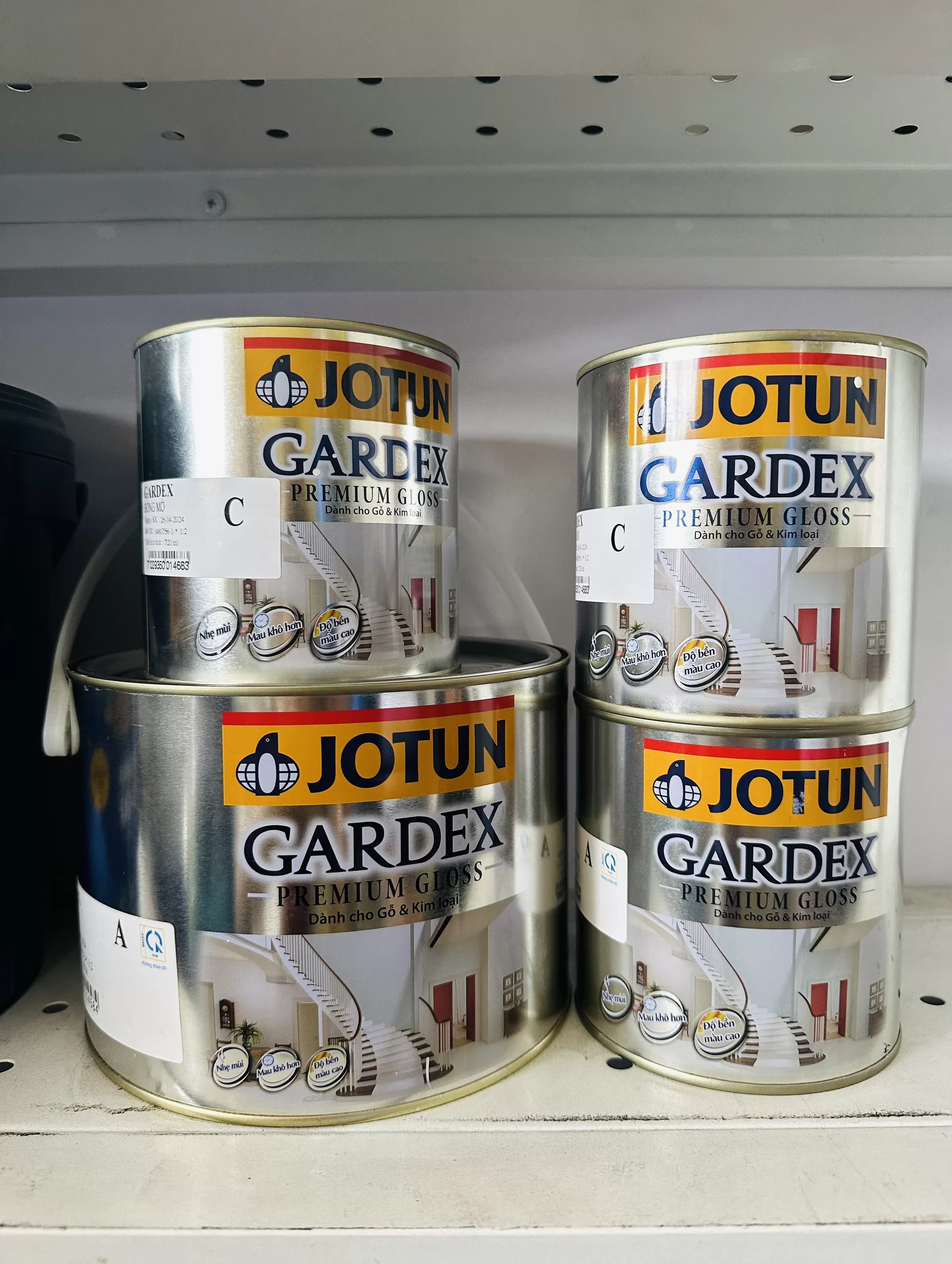 Sơn Jotun Gardex bóng mờ