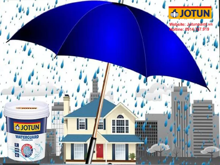 Bảng màu sơn chống thấm Jotun Waterguard 2025 - Sơn chống thấm Waterguard