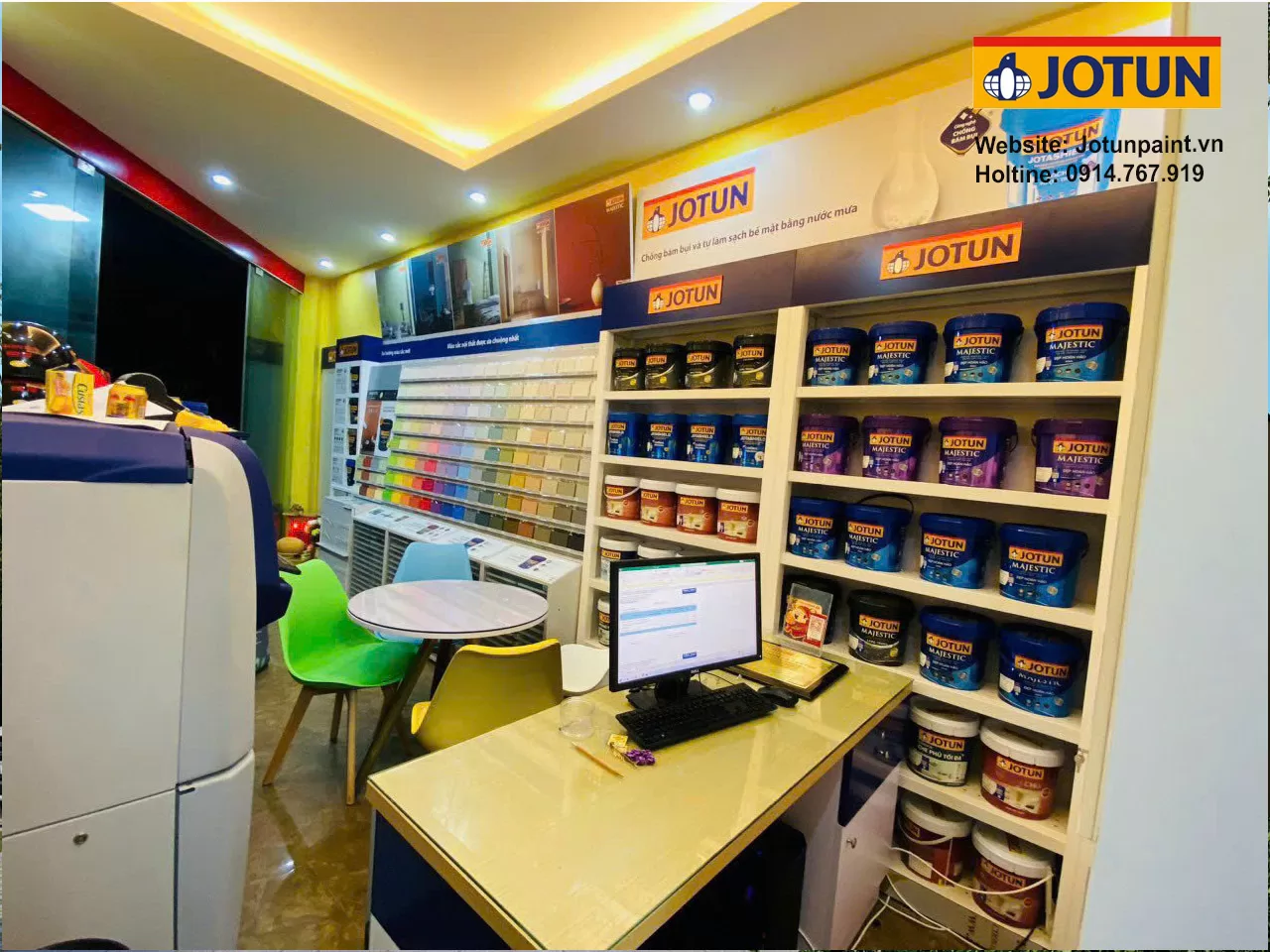 đại lý cấp 1 sơn jotun