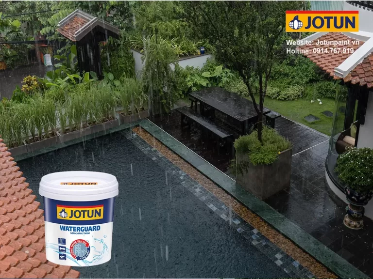Sơn Jotun Waterguard - Sơn Jotun chống thấm ngoài trời