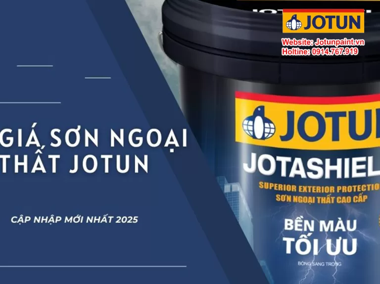 Giá sơn ngoại thất Jotun - Cập nhập mới nhất 2025