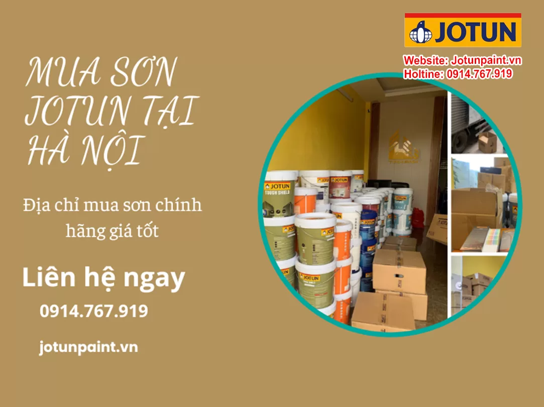 Mua sơn Jotun tại Hà Nội - Địa chỉ mua sơn chính hãng giá tốt