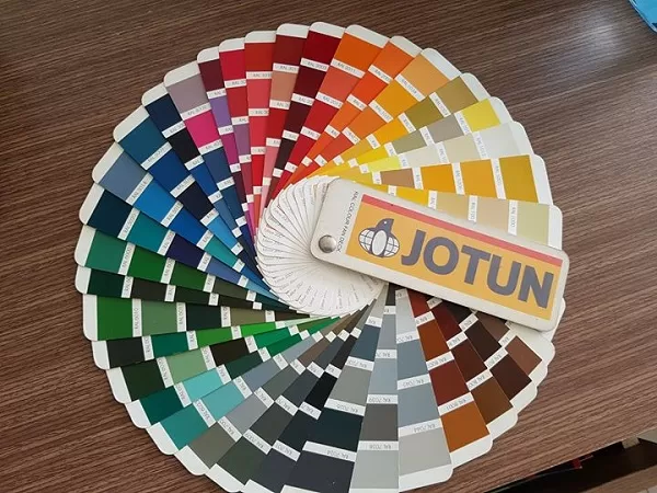 Bảng màu sơn Jotun - Màu sơn nội ngoại thất đẹp nhất của Jotun