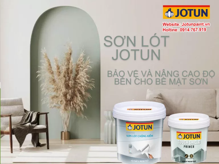 Sơn lót Jotun - Bảo vệ và nâng cao độ bền cho bề mặt sơn