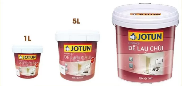 Sơn Jotun essence có mấy loại? Giá cho từng loại là bao nhiêu