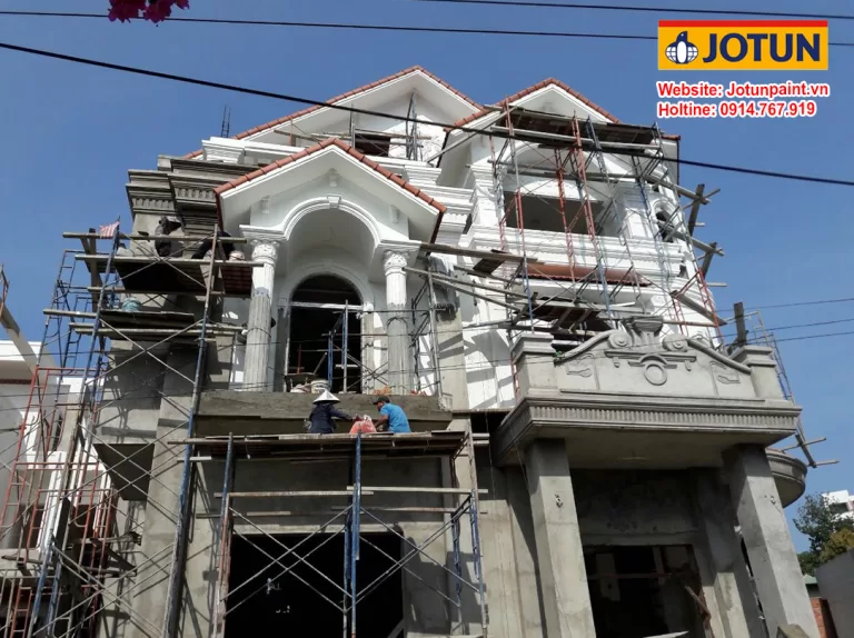 thi công sơn nhà tại Hà nội - Sơn Jotun chính hãng