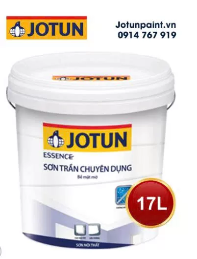 Sơn Jotun Essence Trắng trần chuyên dụng 17L
