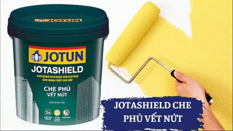 Sơn Jotun JotaShield che phủ vết nứt
