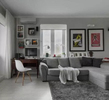 Sơn nhà màu gì đẹp - màu xám sáng