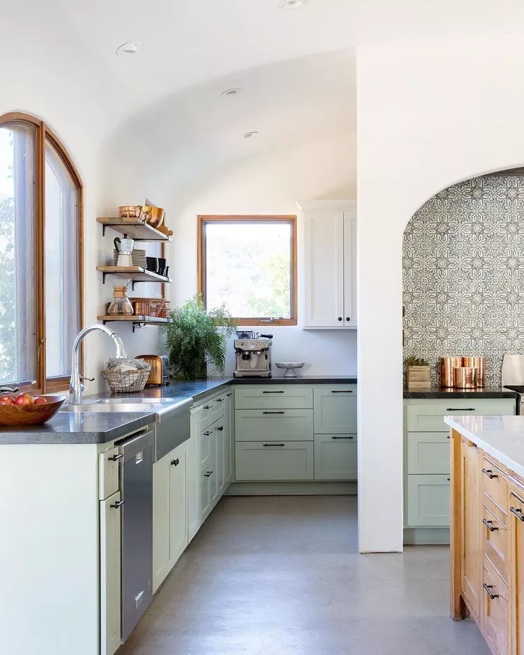 Phối màu sơn Jotun cho phòng bếp