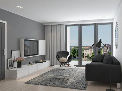 Phối màu tương phản có kiểm soát