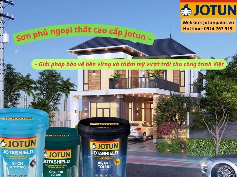 Sơn phủ ngoại thất cao cấp Jotun