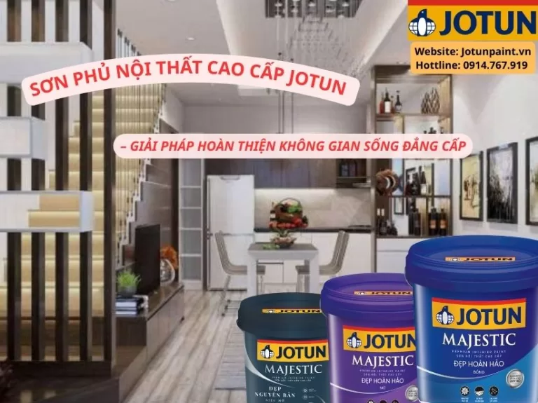 Sơn phủ nội thất cao cấp Jotun