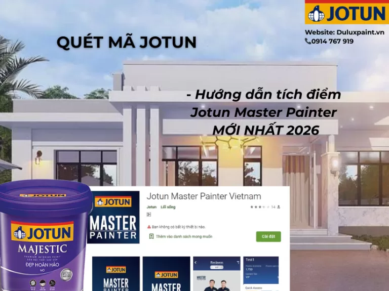 Quét mã Jotun Master Painter và các câu hỏi thường gặp