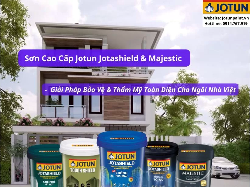 Sơn Cao Cấp Jotun Jotashield & Majestic