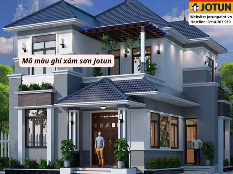 Mã màu ghi xám sơn Jotun