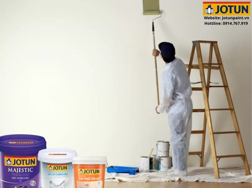 Thi công sơn Jotun bao nhiêu tiền 1m2