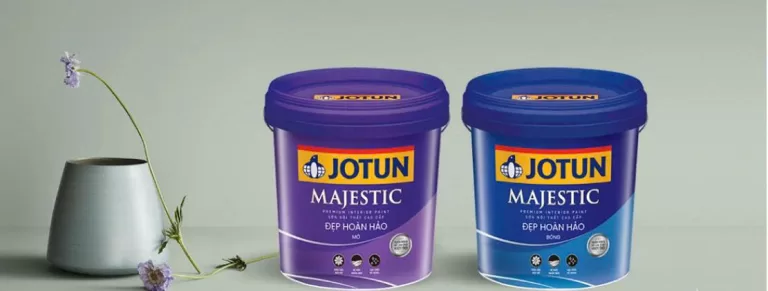 Thi công sơn Jotun bao nhiêu tiền 1m2 - Sơn nội thất Jotun Majestic