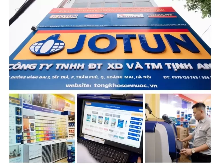 Đại lý sơn Jotun phân phối chính hãng