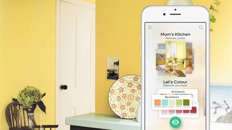 App phối màu sơn trên điện thoại - Dulux Color Visualizer