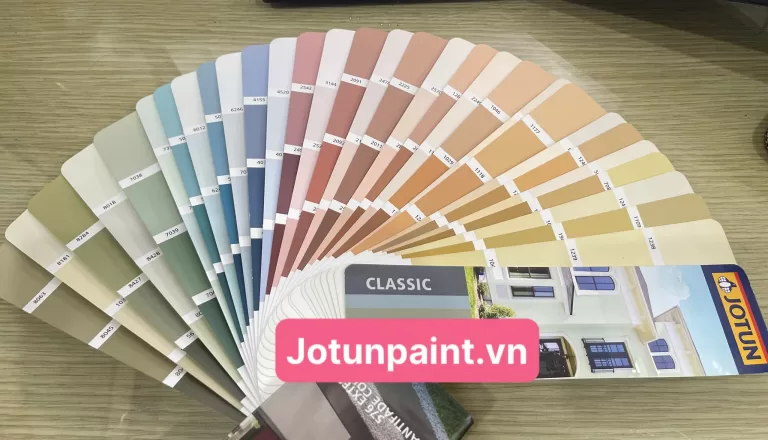 Quạt màu Jotun ngoại thất Nhóm CLASSIC – Nhẹ nhàng, thanh thoát