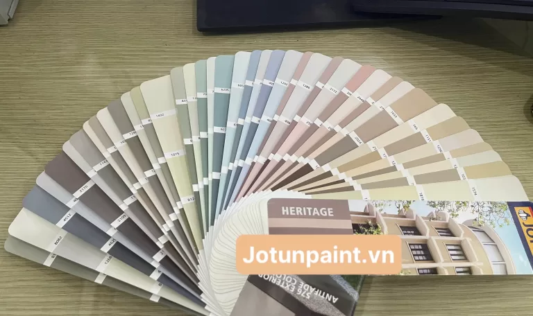 Quạt màu Jotun ngoại thất Nhóm HERITAGE – Hơi thở cổ điển Á Đông