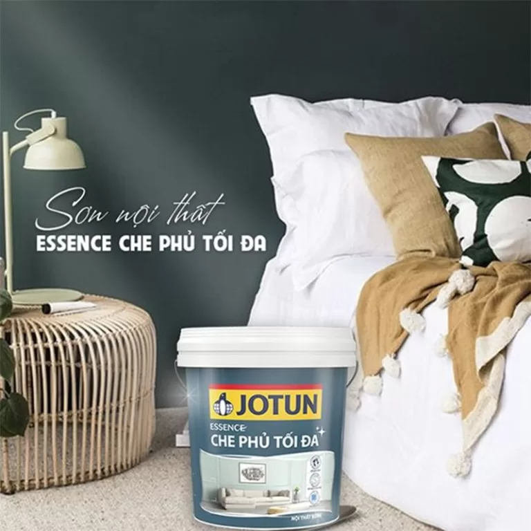 Các sản phẩm sơn nội thất Jotun - Essence Che Phủ Tối Đa Bóng