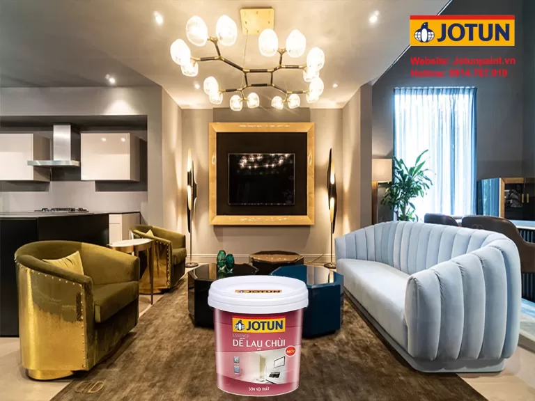 Sơn Jotun Essence nội thất Dễ Lau Chùi
