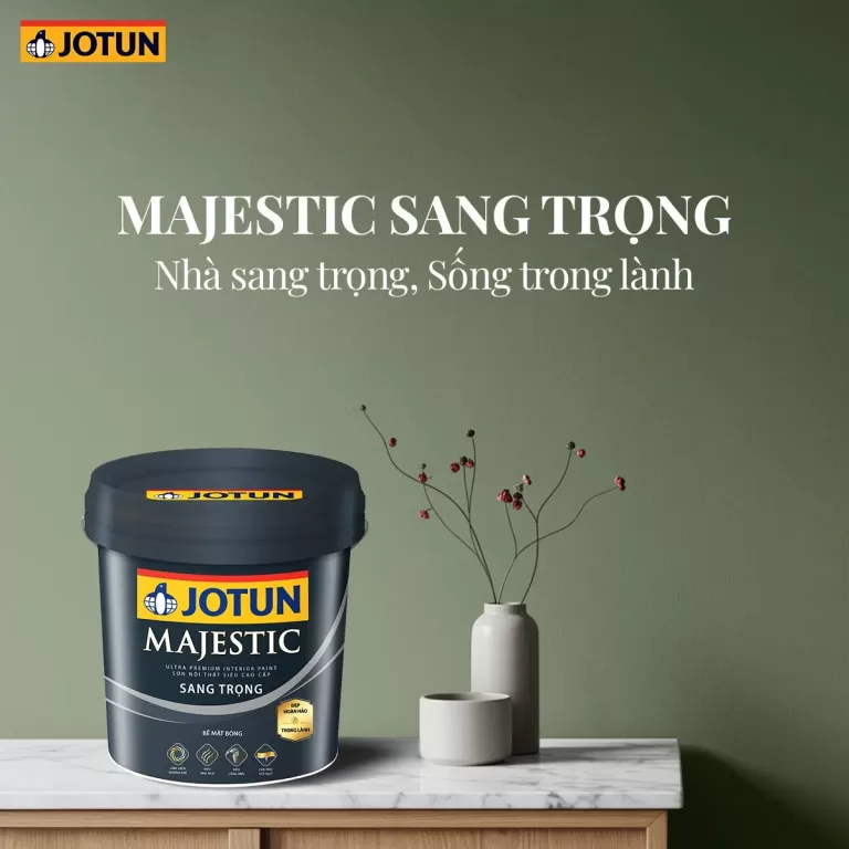 Các sản phẩm sơn nội thất Jotun - Majestic Sang Trọng