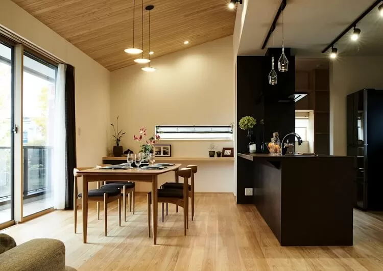 Quạt màu Jotun nội thất-phòng bếp