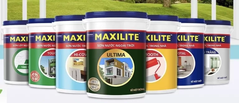Top 5 hãng sơn tốt nhất hiện nay - Sơn Maxilite  