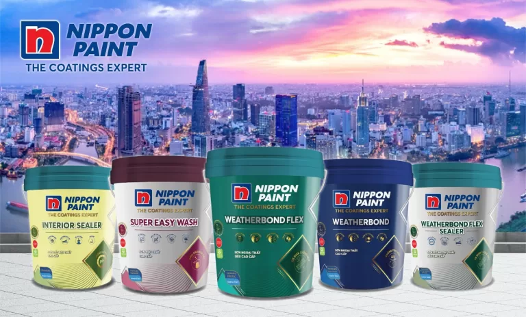 Top 5 hãng sơn tốt nhất hiện nay - Sơn Nippon 