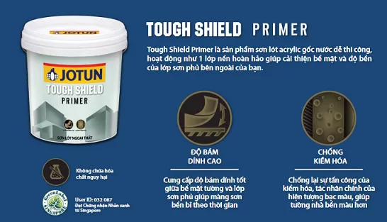  Sơn lót jotun ngoài trời Jotun Tough Shield Primer