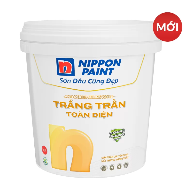 Sơn siêu trắng trần Nippon