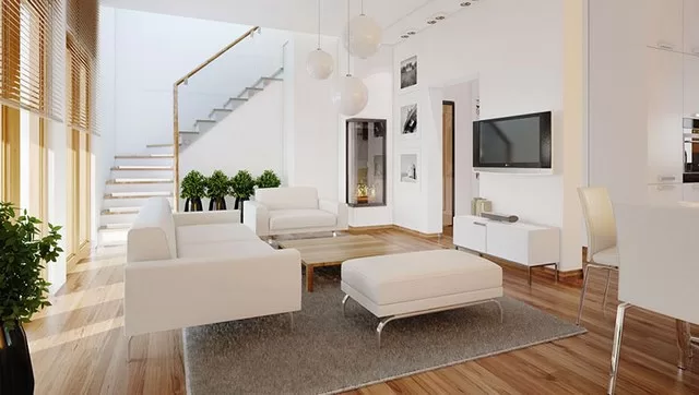 Mã màu trắng sứ tạo cảm giác không gian rộng rãi