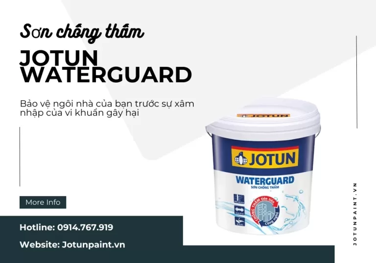 Các sản phẩm ngoại thất JotunWaterGuard – Sơn chống thấm chuyên dụng