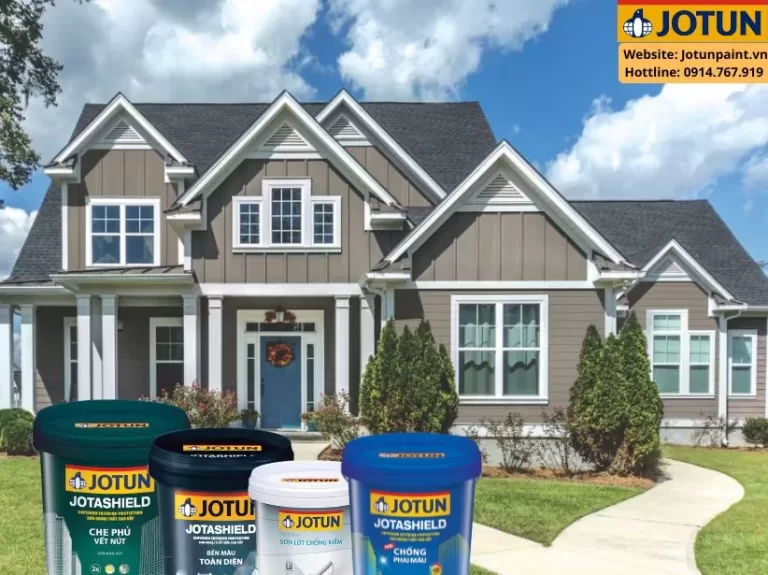 Vì sao nên chọn sơn ngoại thất Jotashield cho nhà ở và công trình?