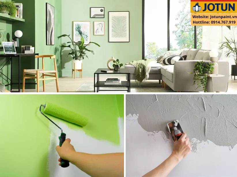 Sơn bả nhà tại Hà Nội