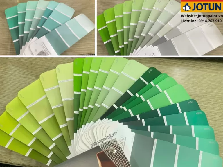 Mã màu xanh mint Jotun