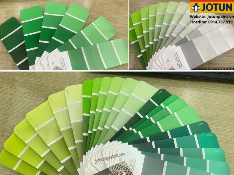 Mã màu xanh mint Jotun