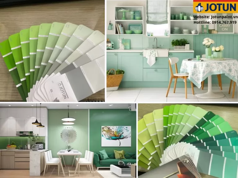 Mã màu xanh mint Jotun