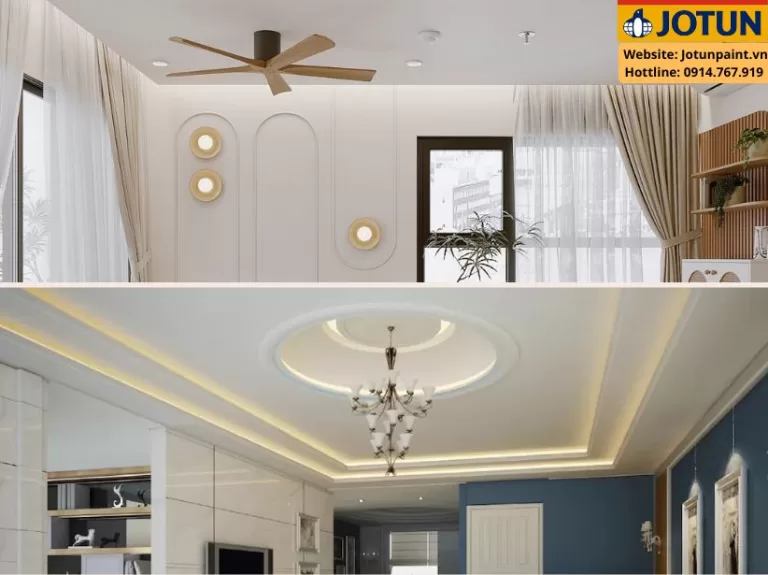 Sơn siêu trắng trần