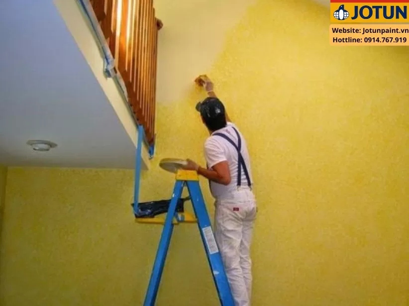 Sơn bị lệch màu