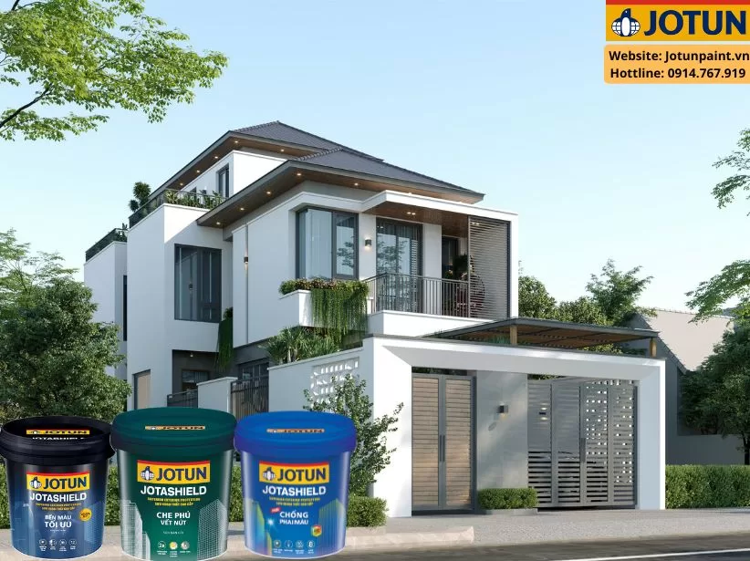 Sơn ngoại thất Jotashield được ưa chuộng nhất hiện nay
