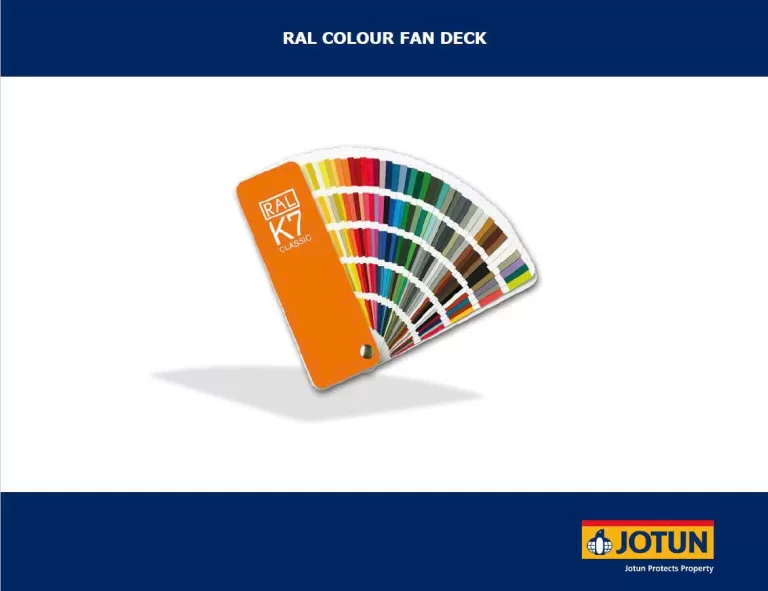 Hệ màu RAL trong sơn công nghiệp Jotun