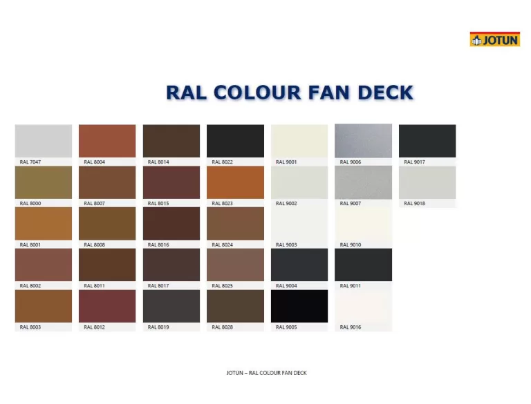 Bảng màu sơn công nghiệp Jotun mới nhất - 5