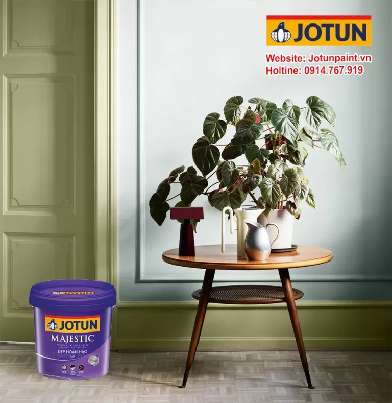 Sơn nội thất Jotun có tốt không? Majestic Đẹp Hoàn Hảo Mờ