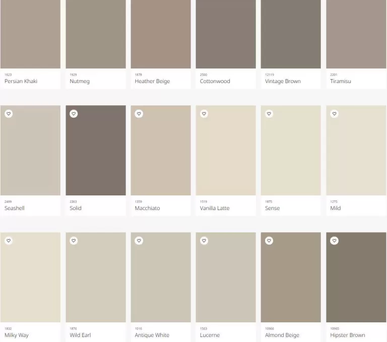 Màu Be & Nâu – Ấm Áp, Tự Nhiên Và Thân Thiện